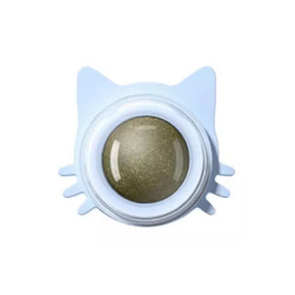 1PCS Catnip Lollipop Cat Treat Wall Design Dental Care Fresh Breath Cat Snacks Energy Ball Stomach Protection Pet Supplies