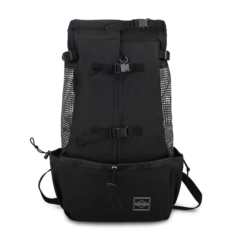 Strong Nylon Dog Carrier Backpack for Small Medium Dogs High Quality Breathable Cycling Backpack for Outdoor Travel Pet Supplies