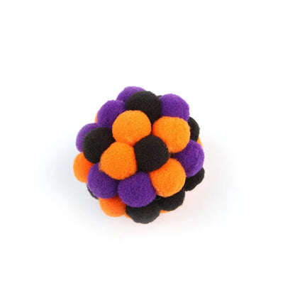 20 Styles Assorted Halloween Cat Toy Accessories Set Multiple Plush Interactive Cat Wand Spider Feather Pet Toys