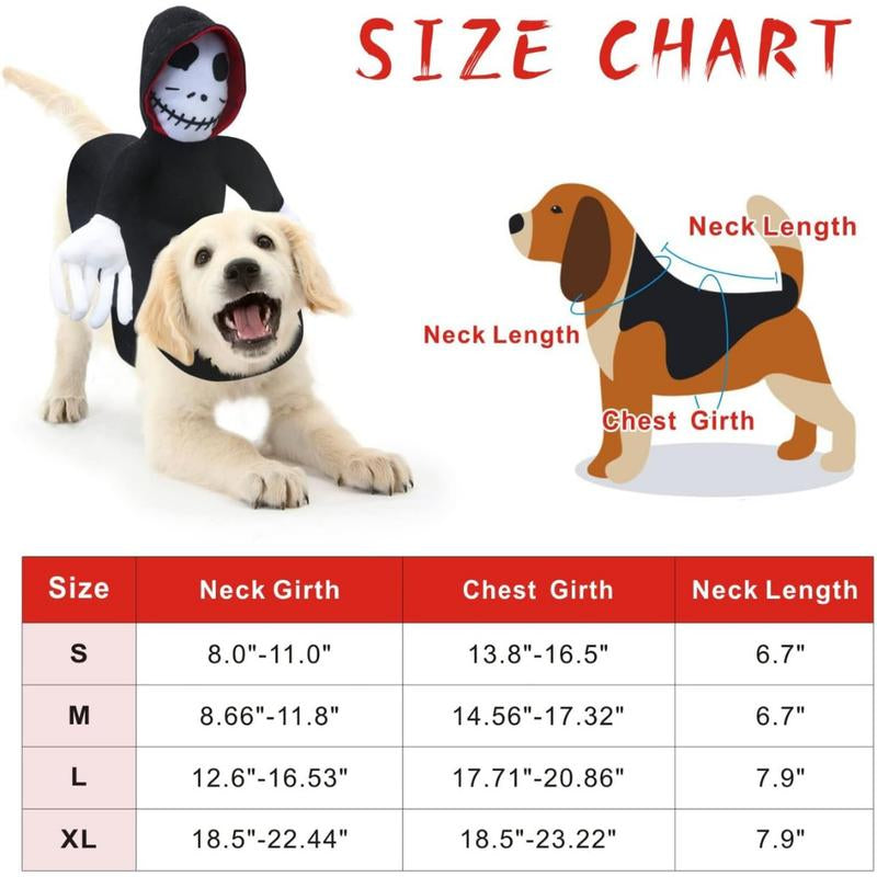 WEKKOPET Ghost Costume Condiment Shirts for Pets: Relish T-Shirts for Small and Large Dogs and Cats, Dog Lover Halloween