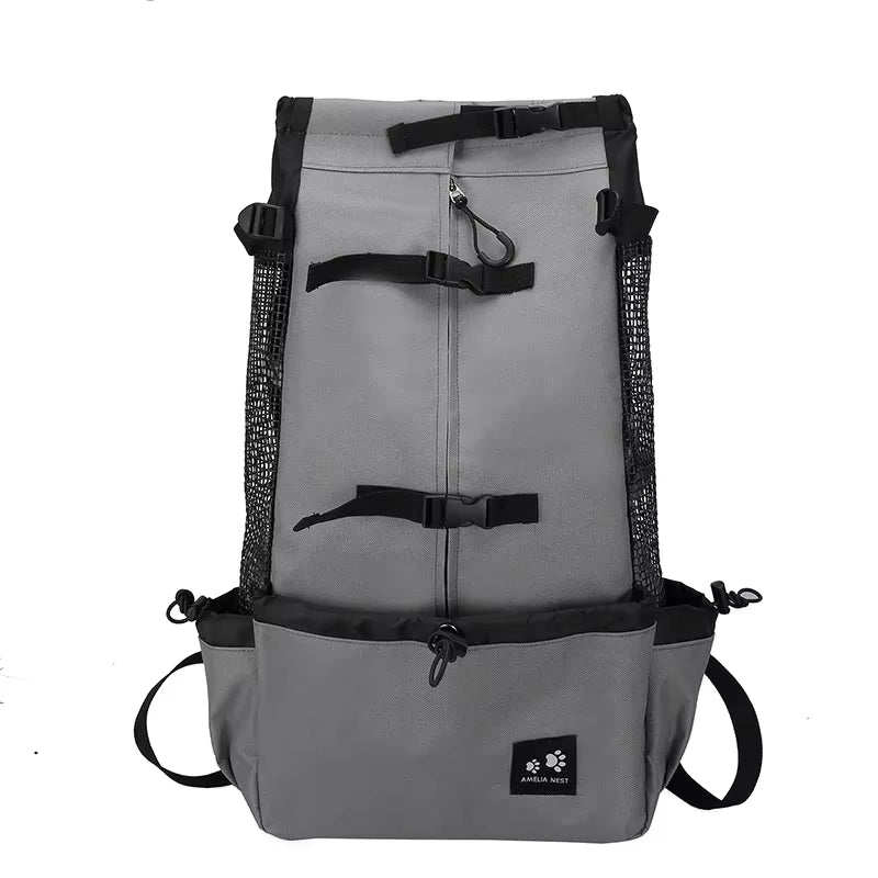 Strong Nylon Dog Carrier Backpack for Small Medium Dogs High Quality Breathable Cycling Backpack for Outdoor Travel Pet Supplies