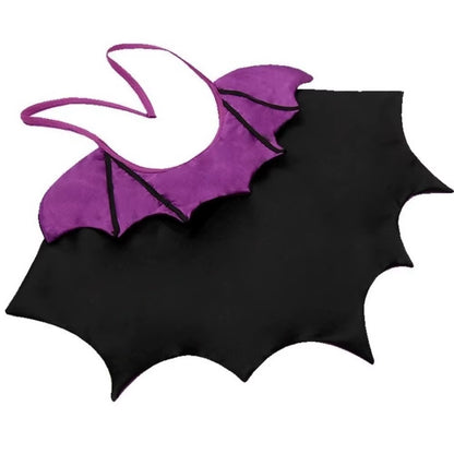 Cool Bat Transformation Halloween Pet Costume Stand-Collar Comfortable Cat Cosplay Cloak Bow Easy to Wear Kitten Dress Party