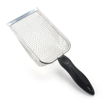 Pet Cat Waste Shovel Long Handle Stainless Steel Metal Shovel Litter Filter Garbage Sand Scoop Pet Cleaning Tool Cat Supplies