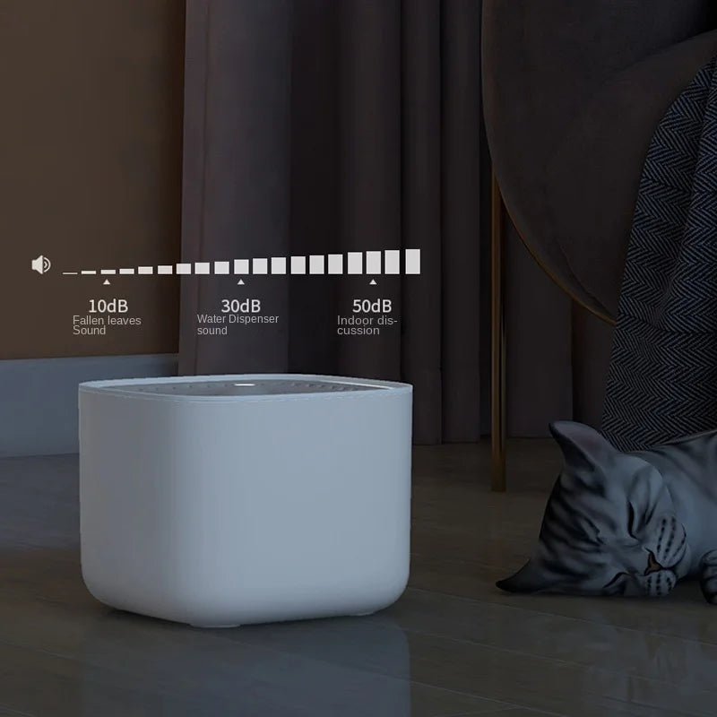Xiaomi  3L Cat Water Fountain Auto Recirculate Filter Large Capacity Cat Water Drinker USB Mute Cats Water Dispenser