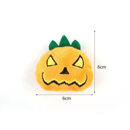 20 Styles Assorted Halloween Cat Toy Accessories Set Multiple Plush Interactive Cat Wand Spider Feather Pet Toys