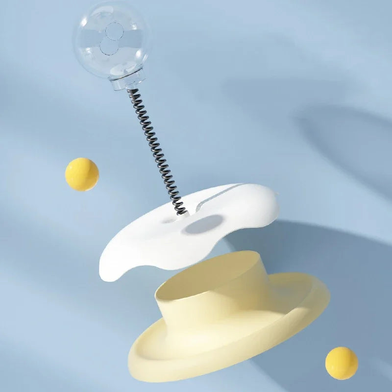 Cat Leaking Food Ball Interactive Food Dispenser Cat Toy Interactive Ball Tumbler Treats Toy Slow Feeder Interactive Dog Toys
