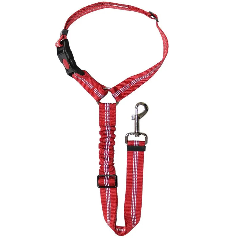 Reflective Pet Dog Car Seat Belt Puppy Dog Walking Travel Car Accessories Dog Leash Harness for Small Dogs Pet Car Supplies