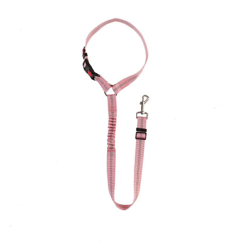 Reflective Pet Dog Car Seat Belt Puppy Dog Walking Travel Car Accessories Dog Leash Harness for Small Dogs Pet Car Supplies