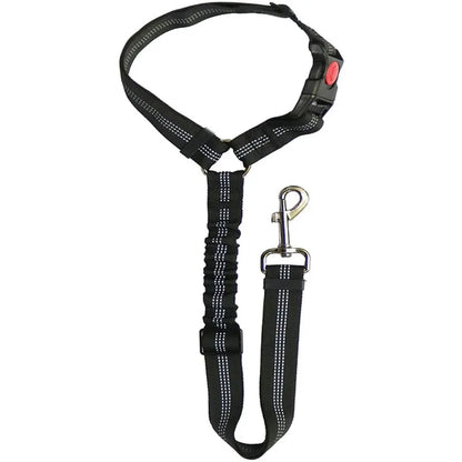 Reflective Pet Dog Car Seat Belt Puppy Dog Walking Travel Car Accessories Dog Leash Harness for Small Dogs Pet Car Supplies