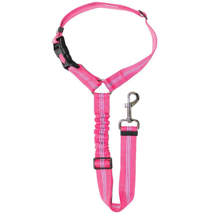 Reflective Pet Dog Car Seat Belt Puppy Dog Walking Travel Car Accessories Dog Leash Harness for Small Dogs Pet Car Supplies