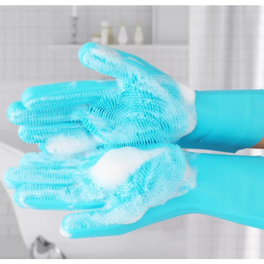 Bathroom Dog Cats Bath Brush Massage Gloves Soft Rubber Comb Pet Accessories for Cats Shower Cleaning Tools Suppliers