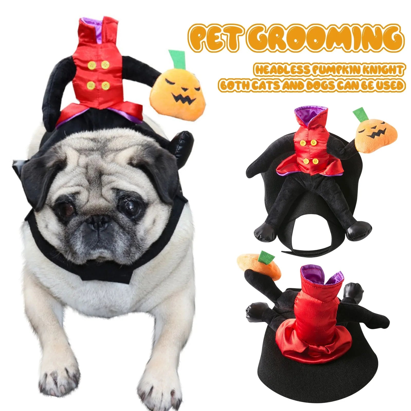 Fashion Transformed Cat Clothes Funny Dog Costumes Pet Cosplay Prop Halloween Christmas Cat Costume Pet Holiday Products 2024