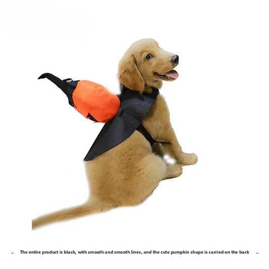 New Pet Halloween Supplies Holiday Pumpkin Costumes Funny Dress up Pet Products Dog and Cat Decoration Products