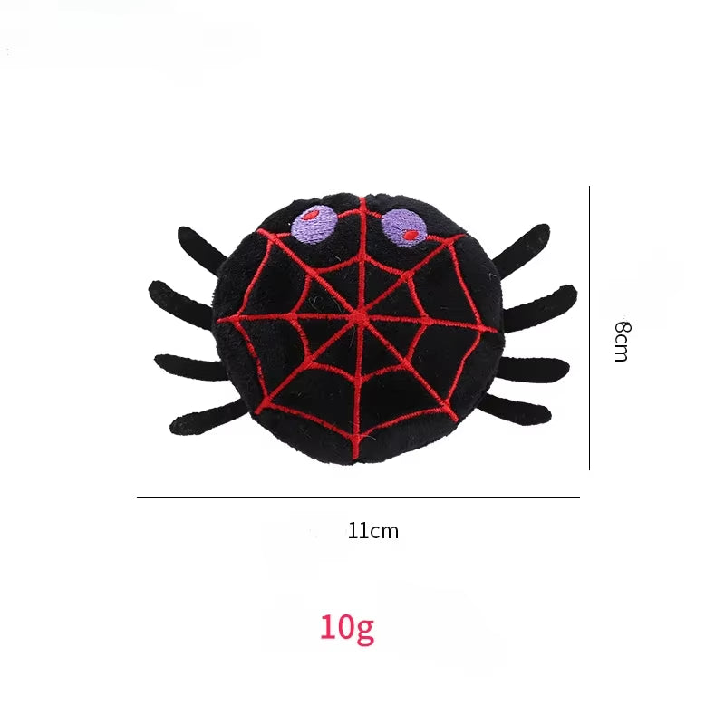 Pet Halloween Bat Spider Shaped Cat Catnip Toys Catnip Teasing Teeth Grinding Durable Cat Toys Interactive Cats Pet Products