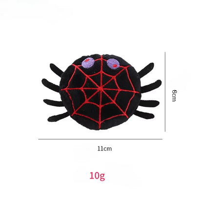 Pet Halloween Bat Spider Shaped Cat Catnip Toys Catnip Teasing Teeth Grinding Durable Cat Toys Interactive Cats Pet Products