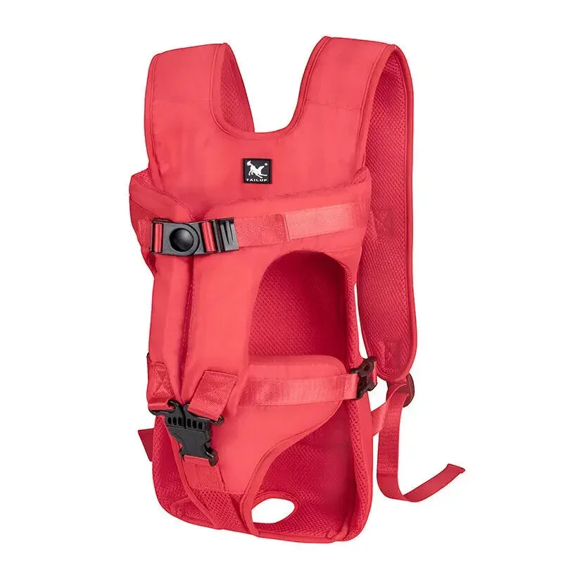 Pet Carrier Backpack for Dogs Cat Thickened Sponge Pet Front Dog Carrier Backpacks Portable Puppy Transportation Dog Bags