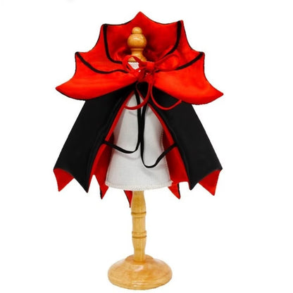 Cool Bat Transformation Halloween Pet Costume Stand-Collar Comfortable Cat Cosplay Cloak Bow Easy to Wear Kitten Dress Party