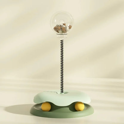 Cat Leaking Food Ball Interactive Food Dispenser Cat Toy Interactive Ball Tumbler Treats Toy Slow Feeder Interactive Dog Toys