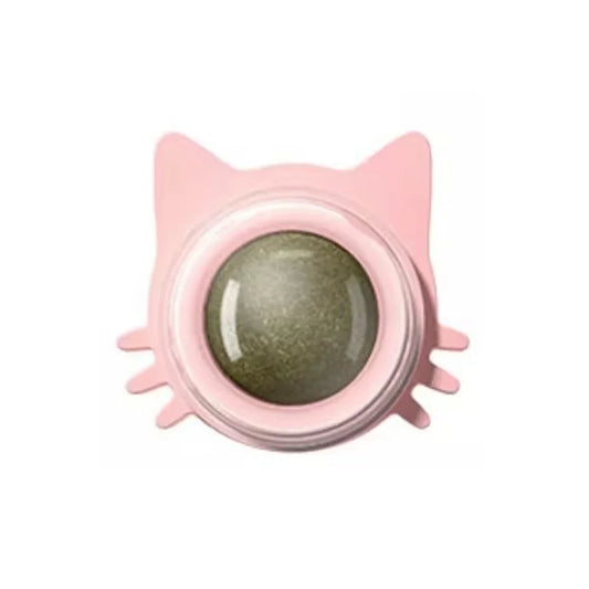 1PCS Catnip Lollipop Cat Treat Wall Design Dental Care Fresh Breath Cat Snacks Energy Ball Stomach Protection Pet Supplies