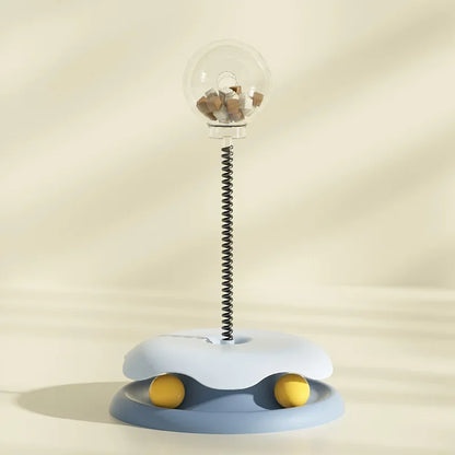 Cat Leaking Food Ball Interactive Food Dispenser Cat Toy Interactive Ball Tumbler Treats Toy Slow Feeder Interactive Dog Toys