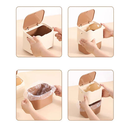 Cat Litter Box Portable Bedpan Removable Full-Closed Kitty Litter Pan Potty Toilet for Rabbit Medium Large Cats Small Animals